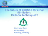 [OCC2008]The future of ablation for atrial fibrillation: Balloon Techniques?